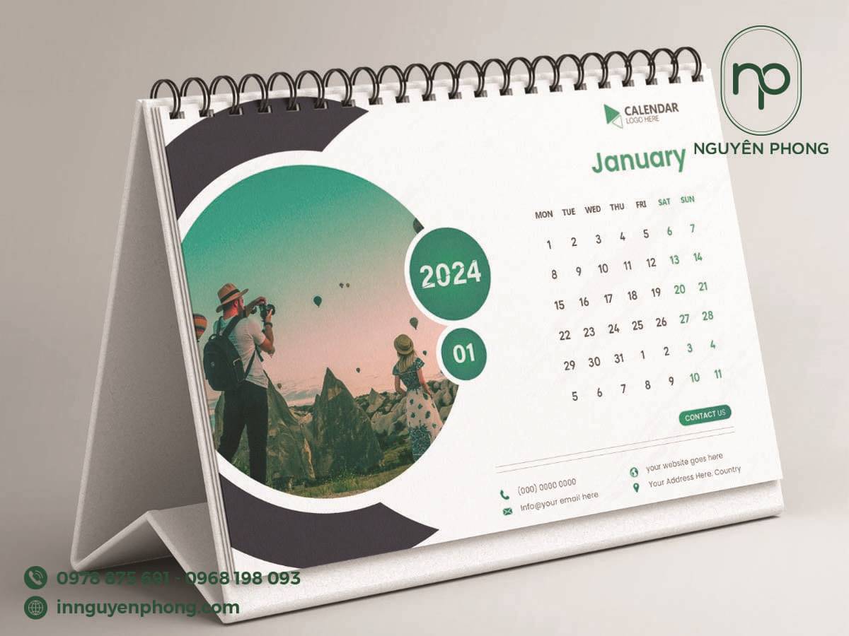 In lịch Tết dế dàng với Nguyên Phong